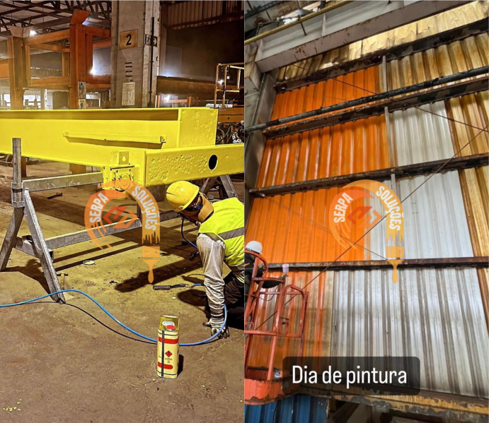 Pintura Residencial - Pintura Predial - Pintura Industrial - Manutenção de Telhados - Reformas Residenciais - Instalação Linhas de Vida - Empresa de Pintura em Caxias do Sul.