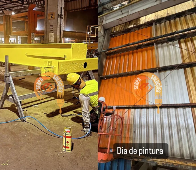 Pintura Residencial - Pintura Predial - Pintura Industrial - Manutenção de Telhados - Reformas Residenciais - Instalação Linhas de Vida - Empresa de Pintura em Caxias do Sul.